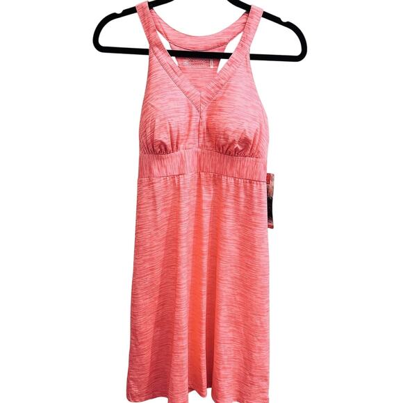 ZX Outdoor Lifestyle Active Dress, Racer Back With Padded Bra, Coral Size S, NWT - Picture 14 of 14